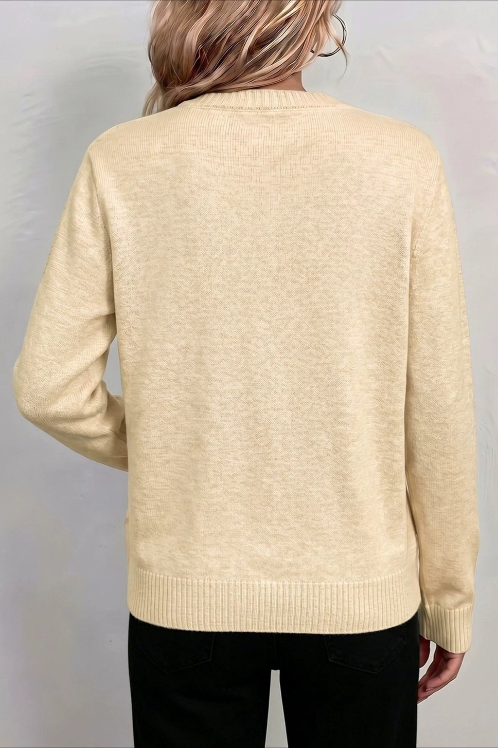 Cable Knit Patch Pocket Cardigans