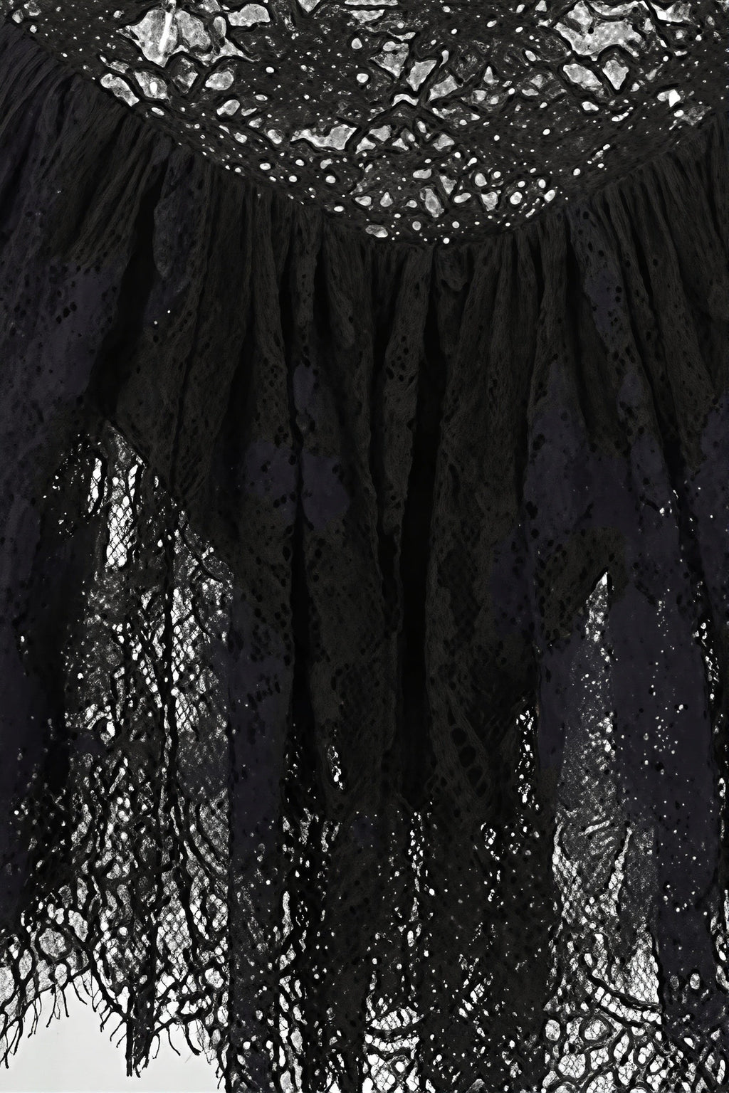 Eyelash Lace Spaghetti Strap Mini Dress