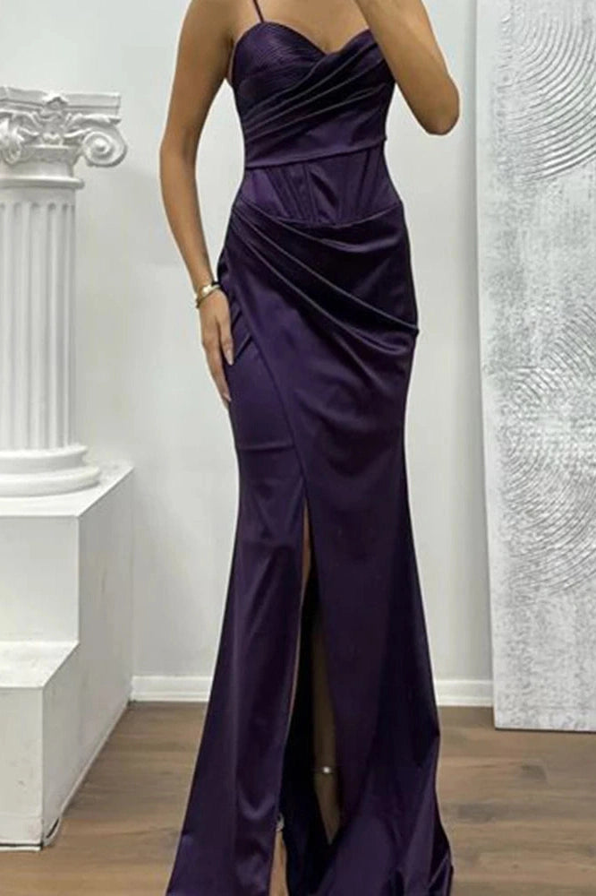 Glorol - Hollow Out High Waist Split Sleeveless Maxi Dress