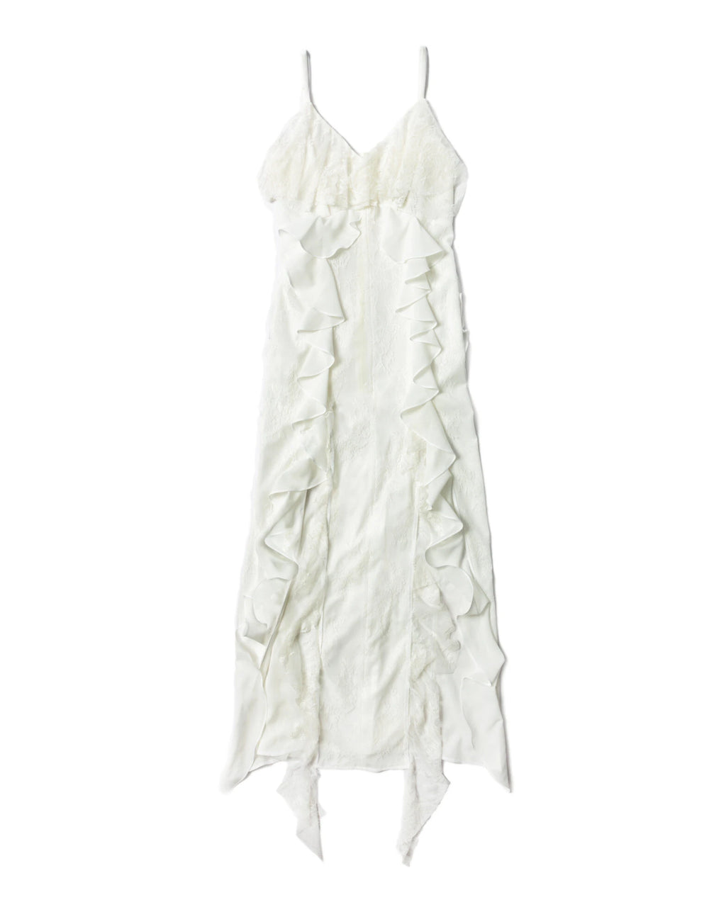 Glorol - Sleeveless Lace Slim Maxi Dress
