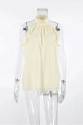 Glorol - Backless Off-Shoulder Loose Top