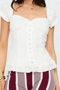 Glorol - Short Sleeve Slim Fit  Top