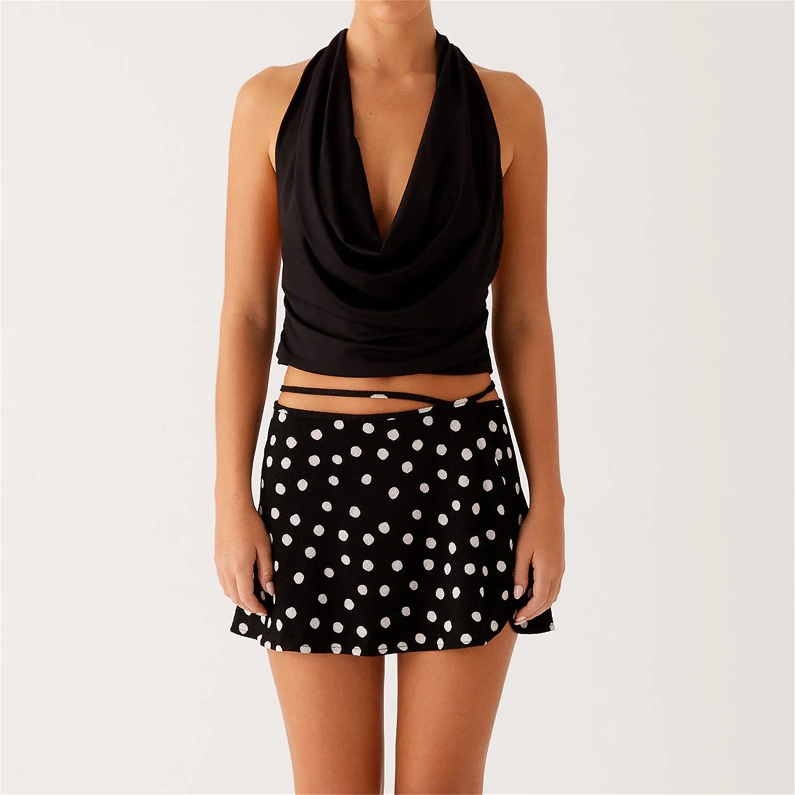 Glorol - Sleeveless Backless Top