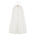 Glorol - Elegant Backless Patchwork Mini Dress