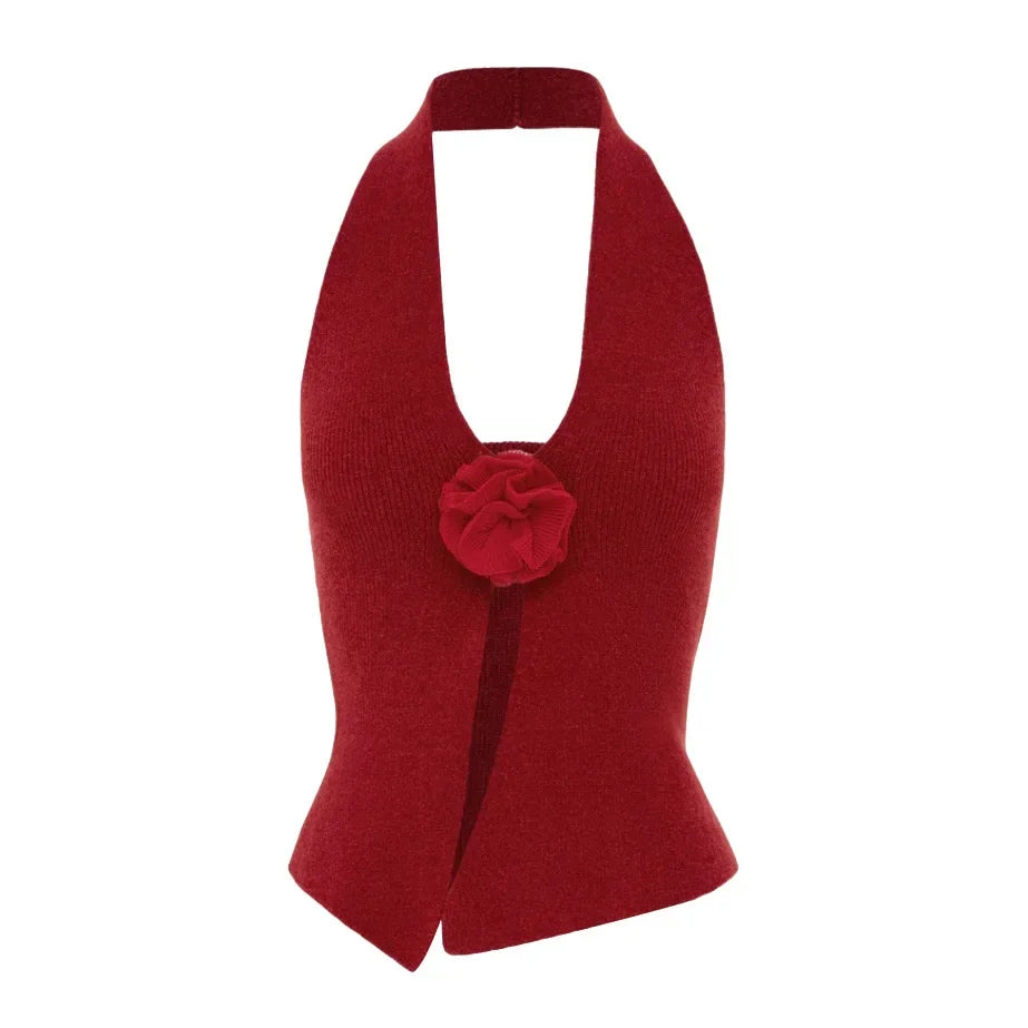 Glorol - Sleeveless Slim Top