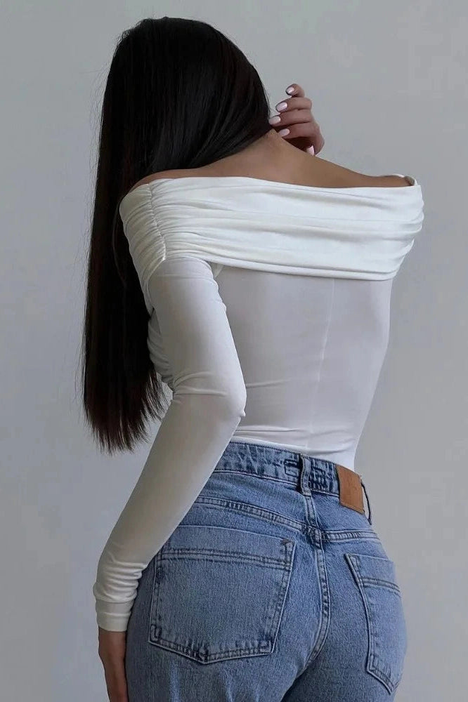 Glorol - See-Through Patchwork High Waist Jumpsuit