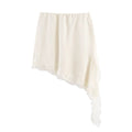 Glorol - Elegant Irregular Lace Slit Skirt