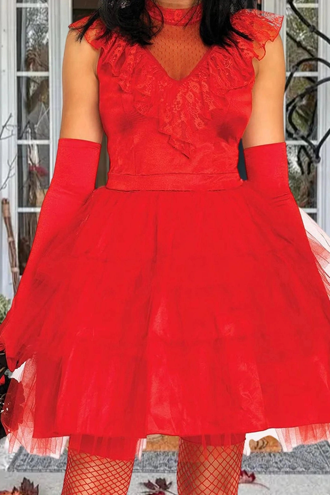 Glorol - Elegant Sleeveless Mini Dress