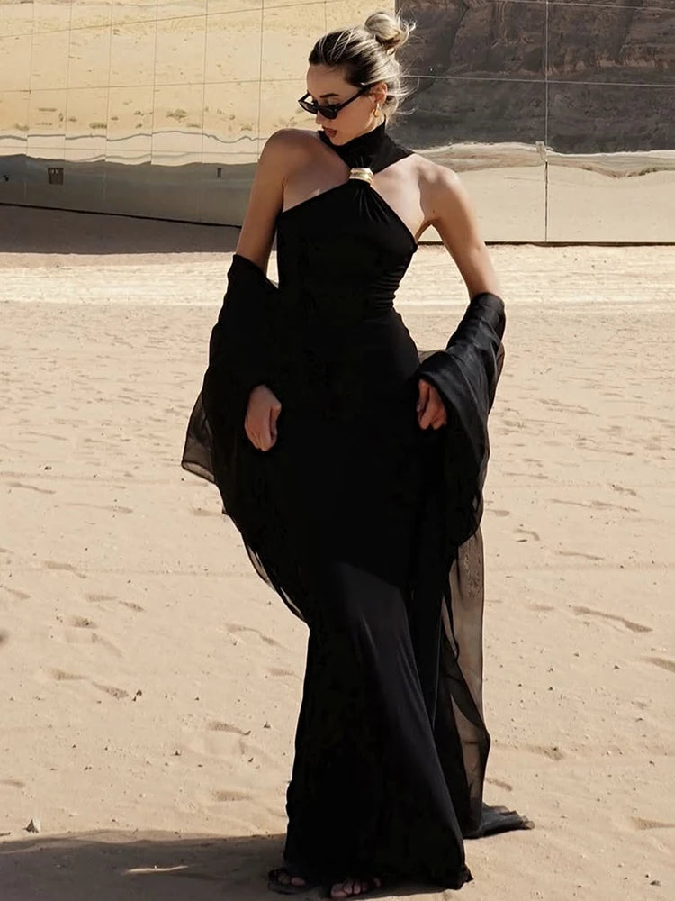 Glorol - Sleeveless Off-Shoulder Slim Top