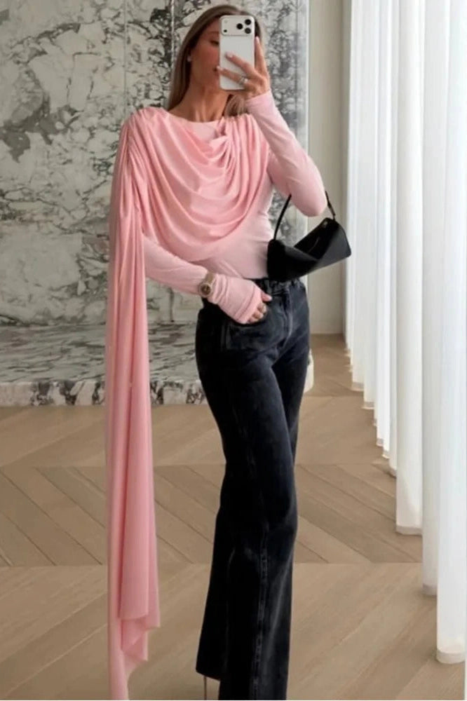 Glorol - 2026 See Through Long Sleeve Jumpsuit