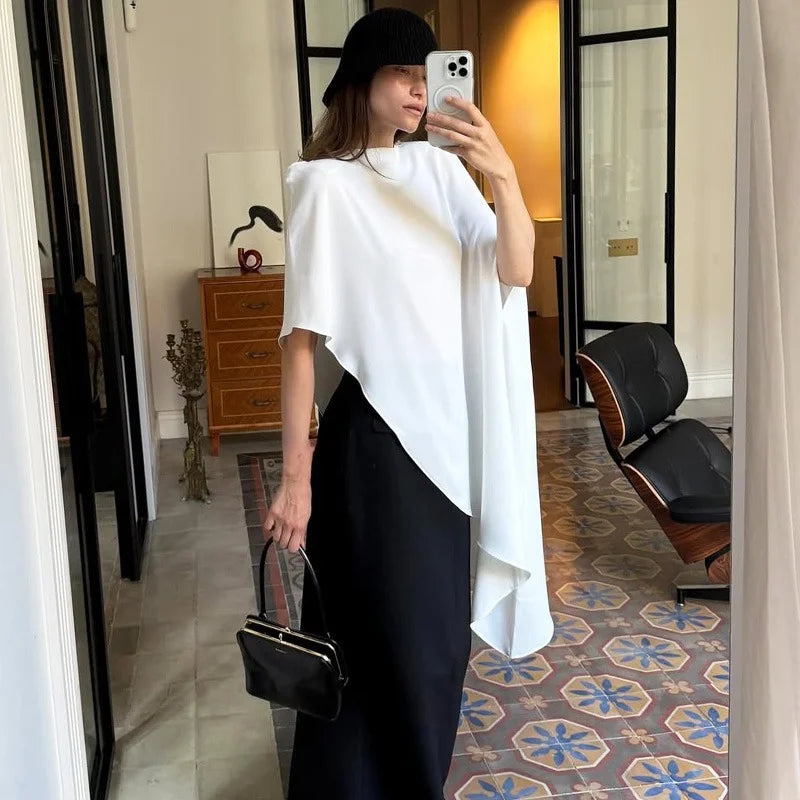 Glorol - Elegant Patchwork Sleeveless Midi Dress