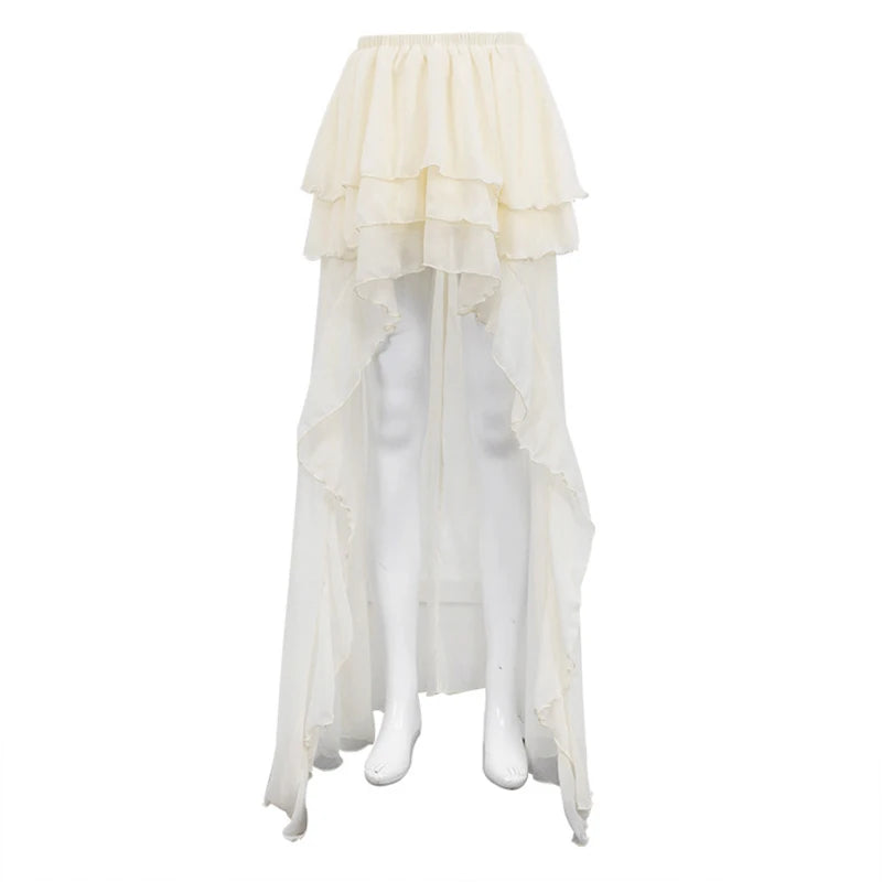 Glorol - High Waist Pleated Skirt