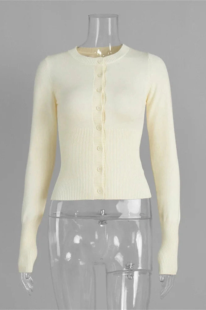 Glorol - Long Sleeve Patchwork Slim Loose Top