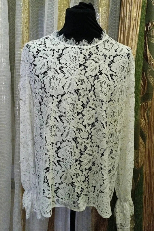Glorol - Lace Long-Sleeve Top