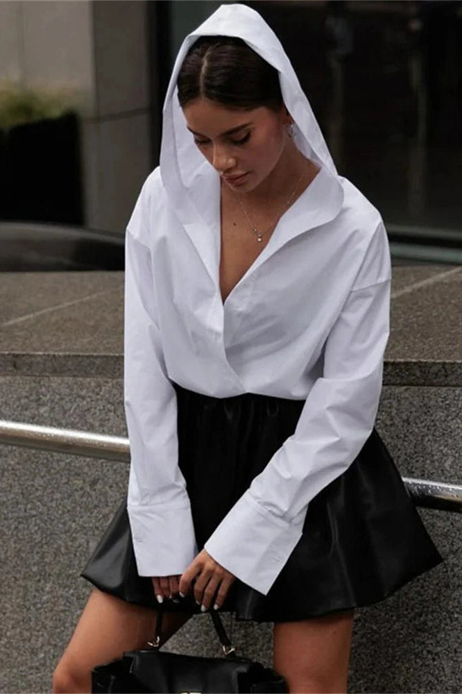 Glorol - Long Sleeve Patchwork Top