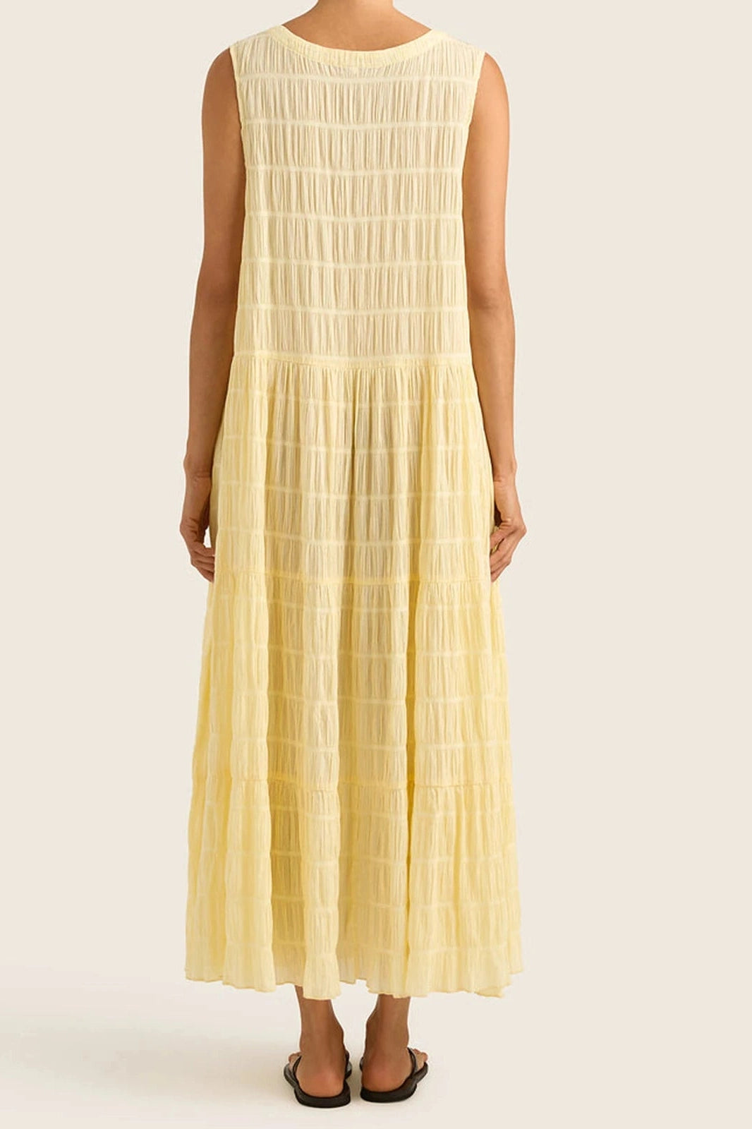 Glorol - Elegant Sleeveless Loose Maxi Dress