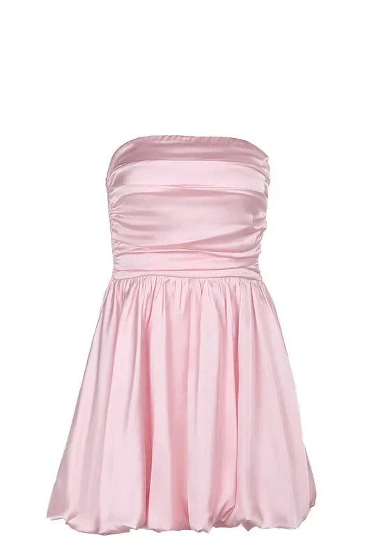 Glorol - Off-Shoulder Strapless Bodycon Mini Dress