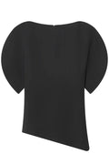 Glorol - Short Sleeve Patchwork Loose Top