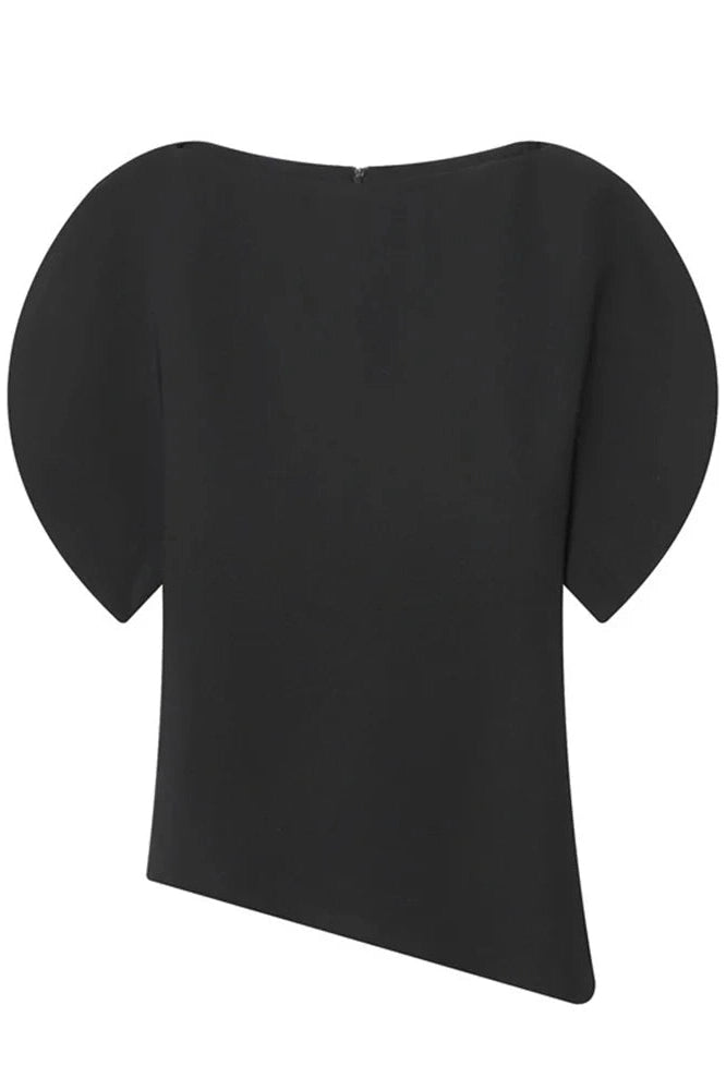 Glorol - Short Sleeve Patchwork Loose Top
