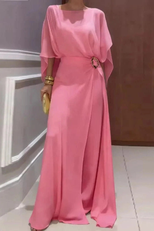 Glorol - High Waist Loose Wide Leg Jumpsuit