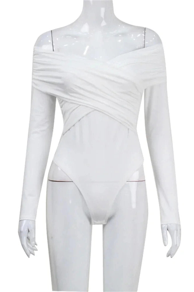 Glorol - See-Through Patchwork High Waist Jumpsuit
