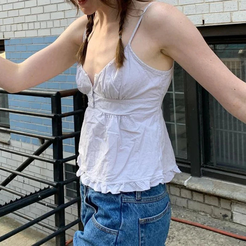 Glorol - Plaid Sleeveless Top