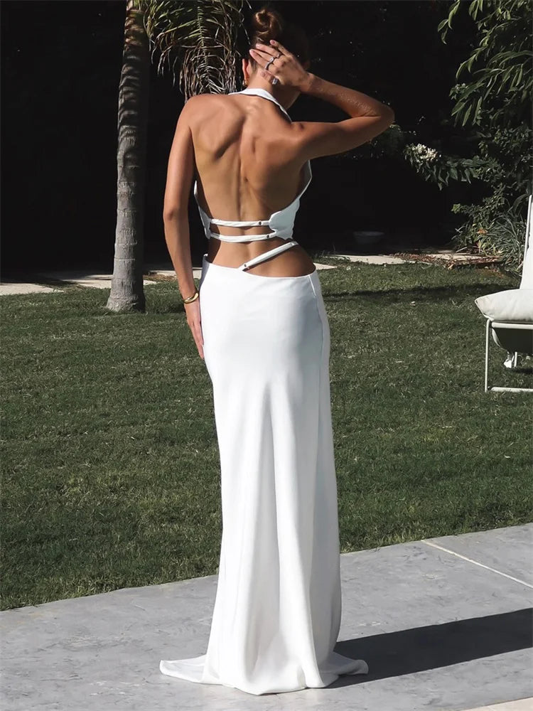 Glorol - High Waist Elegant Hollow Out Skirt