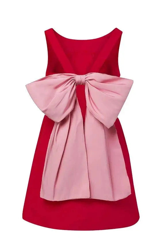 Glorol - Backless Sleeveless A-Line Bodycon Mini Dress
