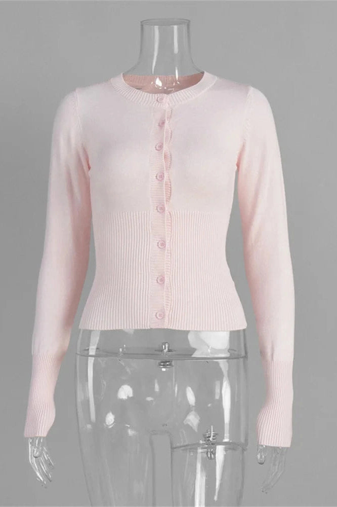 Glorol - Long Sleeve Patchwork Slim Loose Top