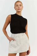 Glorol - Hollow Out Sleeveless Top