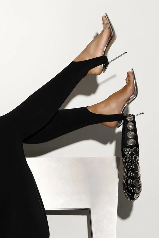 Glorol - Off-Shoulder Sleeveless Backless Jumpsuit