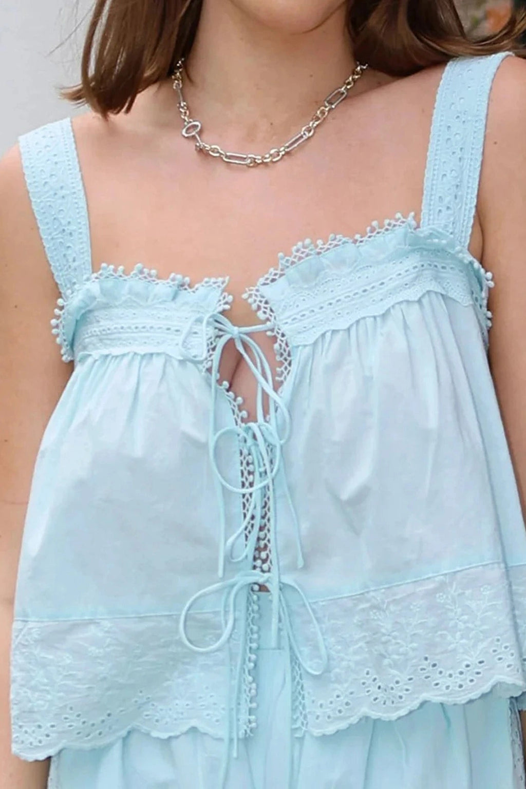 Glorol - Lace Sleeveless Top