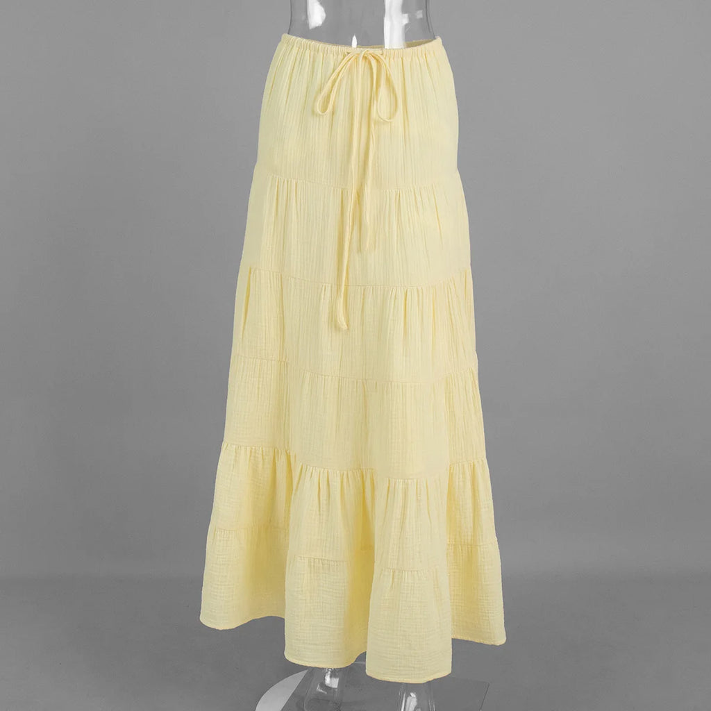 Glorol - High Waist Loose Skirt