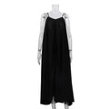 Glorol - Spaghetti Strap Backless Loose Maxi Dress