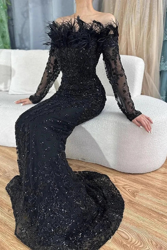 Elegant Off-Shoulder Slim Maxi Dress