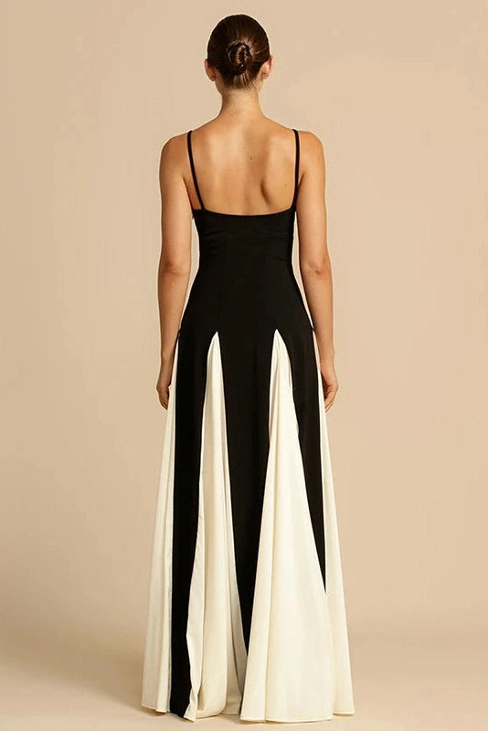 Glorol - Elegant Backless Sleeveless Maxi Dress