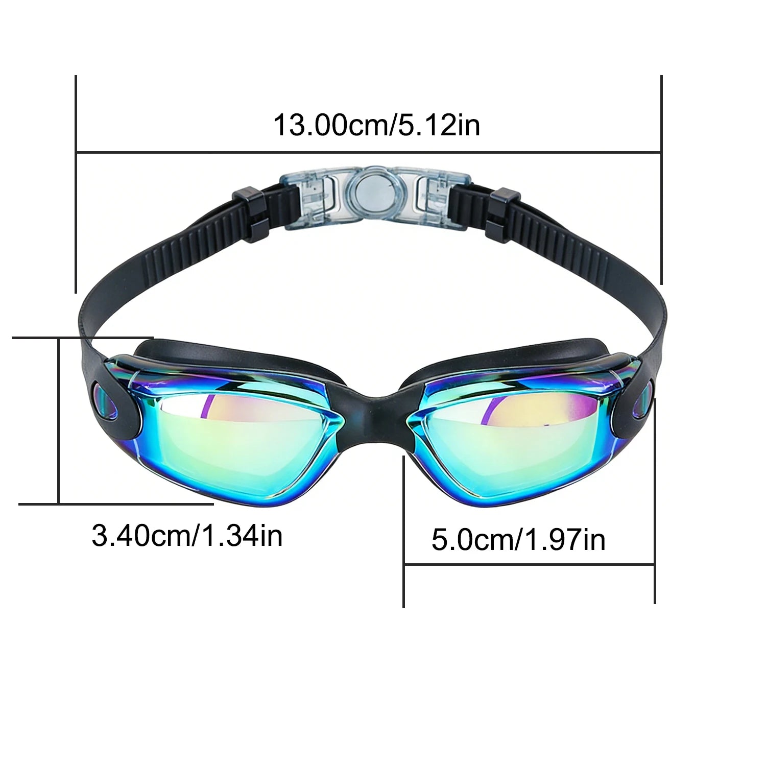 Kids Anti-Fog Swimming Goggle Set