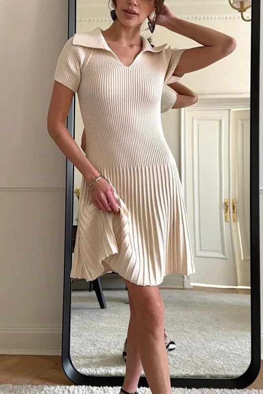 Glorol - Elegant Slim Bodycon Mini Dress