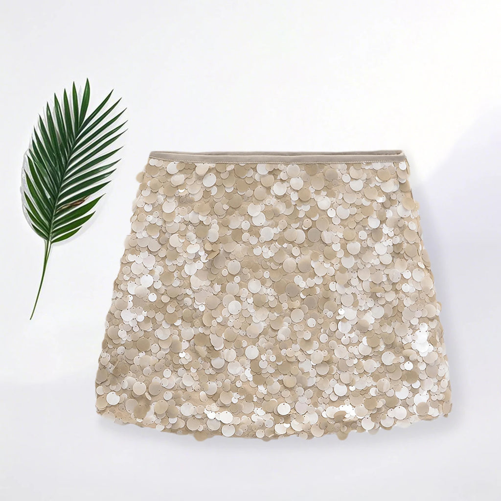 Glorol - Sequin Slim Fit Bodycon Skirt