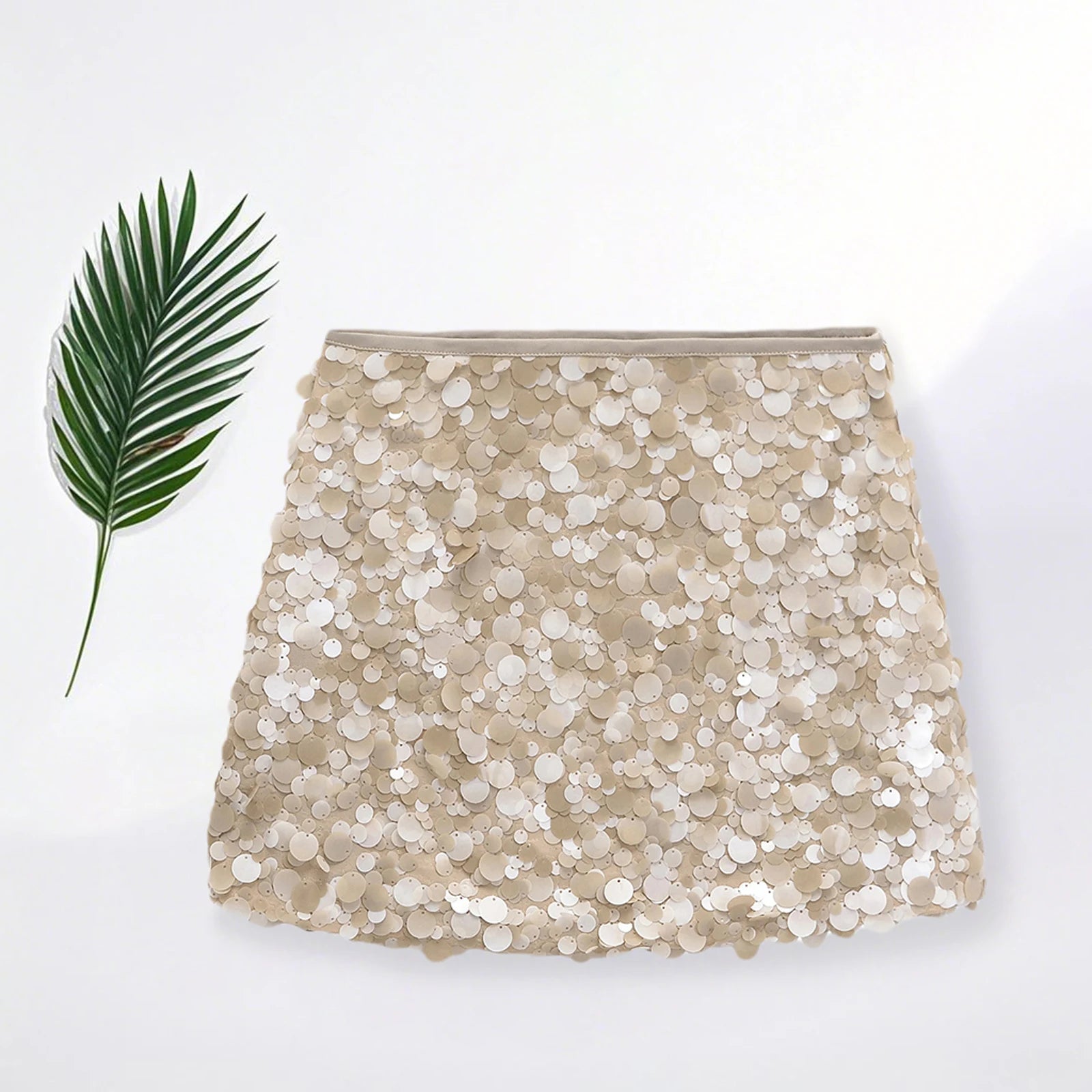 Glorol - Sequin Slim Fit Bodycon Skirt