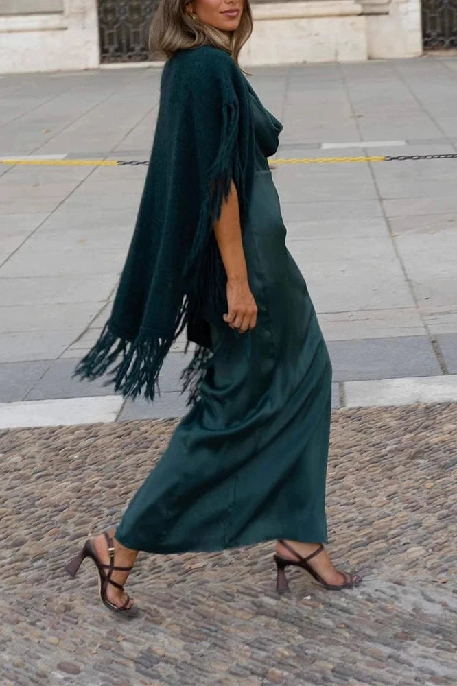 Glorol - Hollow Out Sleeveless Slim High Waist Maxi Dress