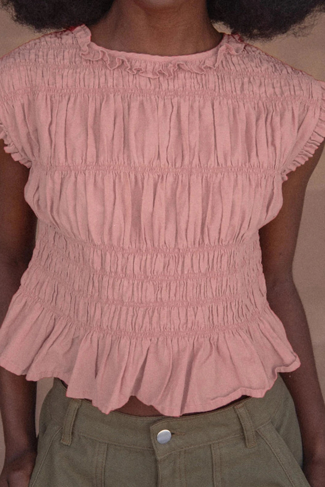 Glorol - Round Neck Sleeveless Top