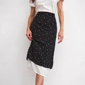 Glorol - High Waist Patchwork Skirt