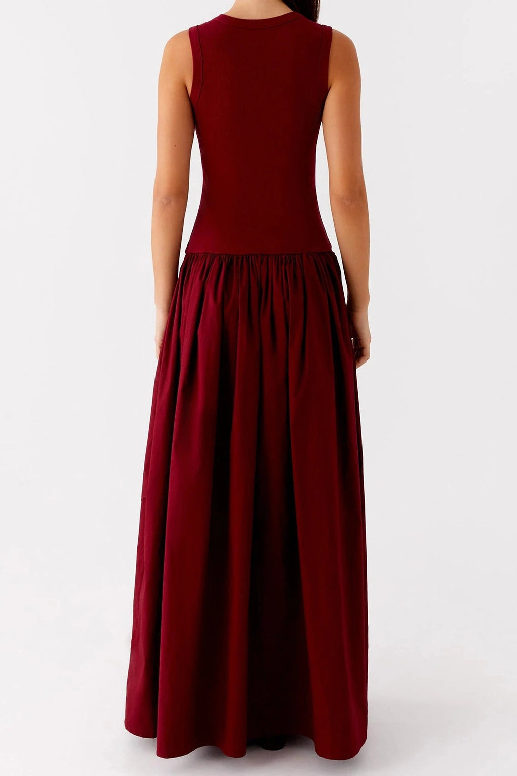 Glorol - Elegant Sleeveless A-Line Maxi Dress