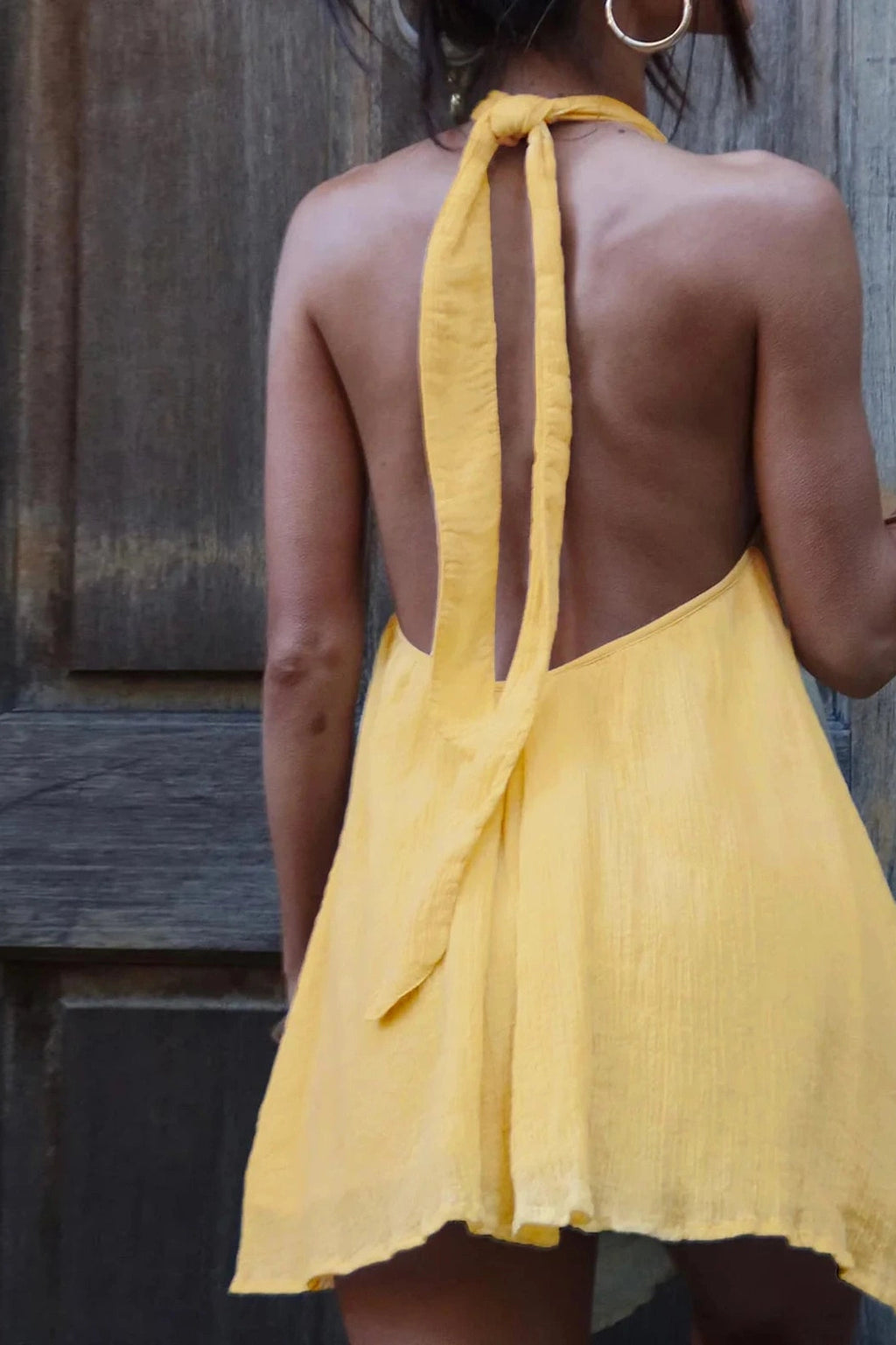 Glorol - Elegant Sleeveless Mini Dress