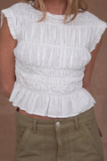 Glorol - Round Neck Sleeveless Top