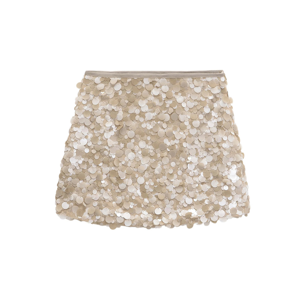 Glorol - Sequin Slim Fit Bodycon Skirt