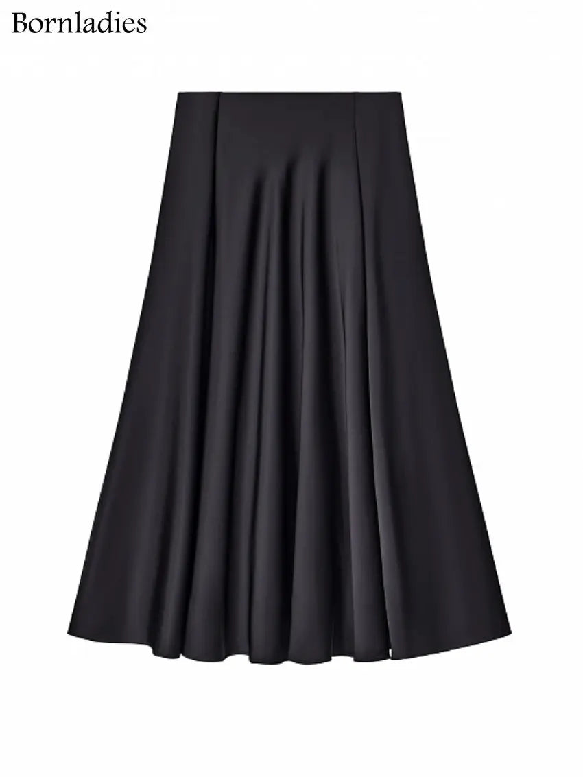 Glorol - Elegant Loose High Waist Skirt