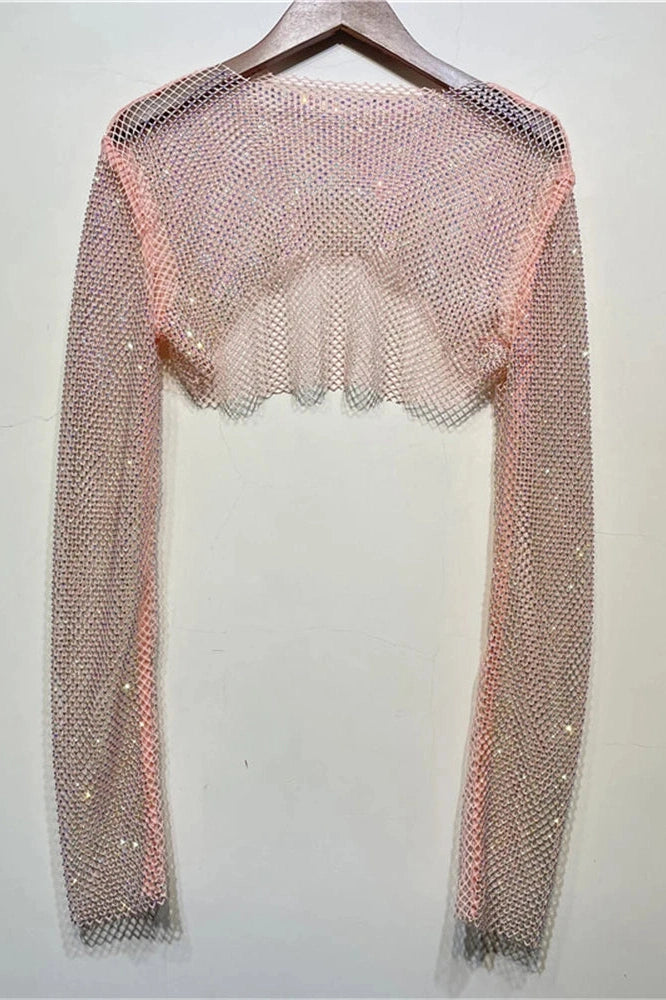 Glorol - Hollow Out Long Sleeve Top