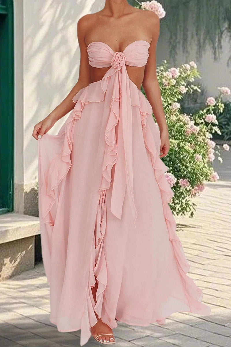 Glorol - Elegant Sleeveless Maxi Dress